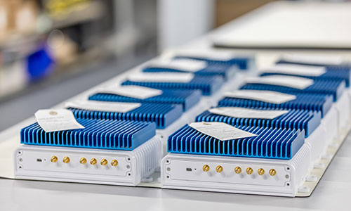 A CRFS RFeye Node being assembled at the company's facility
