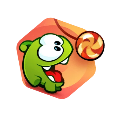 Cut the Rope adapted for the WOWCube's cubic screens