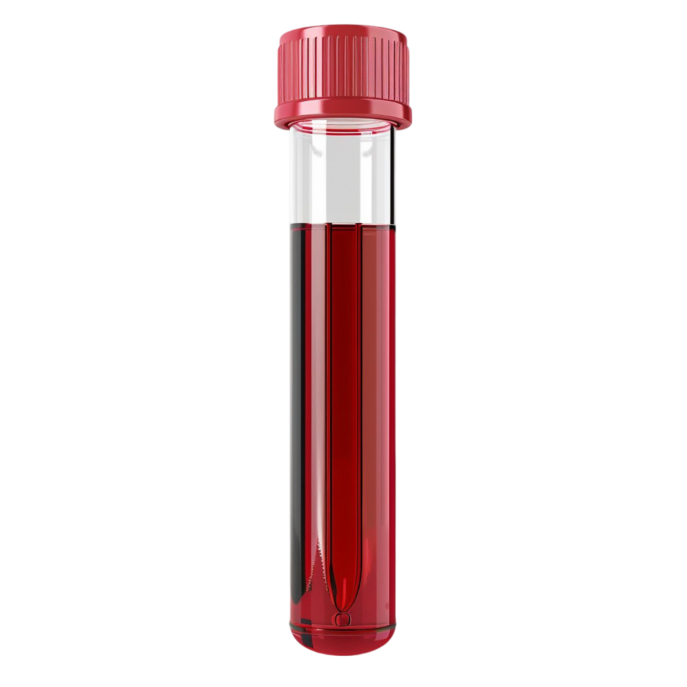 Illustration of a blood collection tube from Curve Biosciences