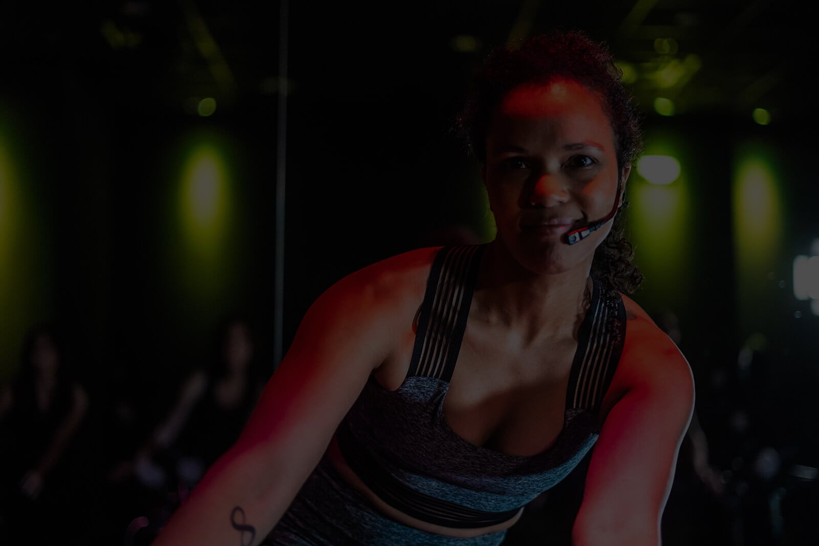 CycleBar instructor pictured in the studio