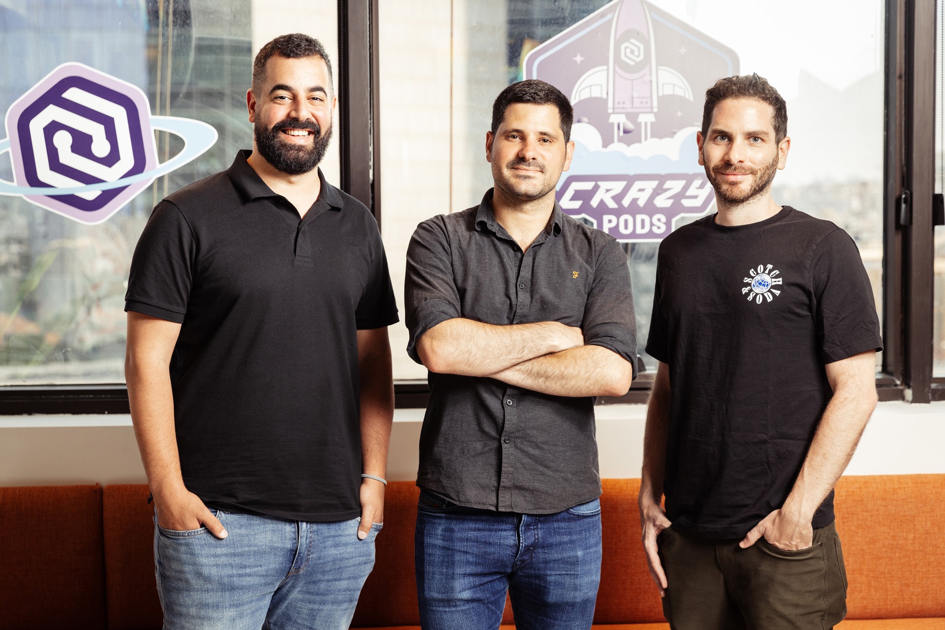 Cycode founders pictured together in a company photograph