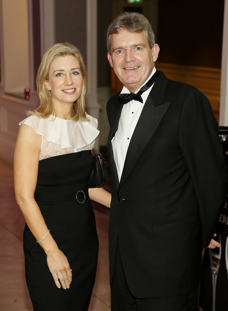 Julie and Cyril McGuire at the Irish Youth Foundation Excellence in Sport Awards