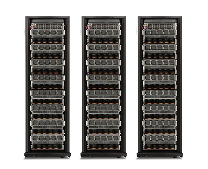d-Matrix SquadRack rack-scale inference system rendering