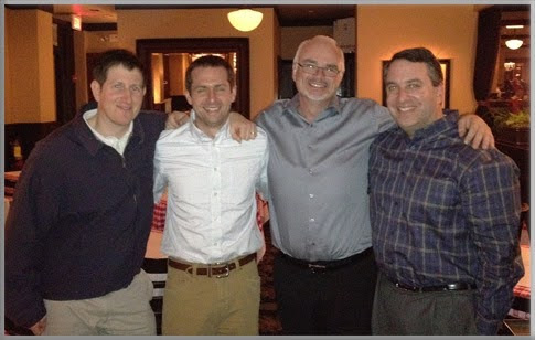 FastSpring co-founders Dan Engel, Ryan Dewell, Ken White and Jason Foodman standing together