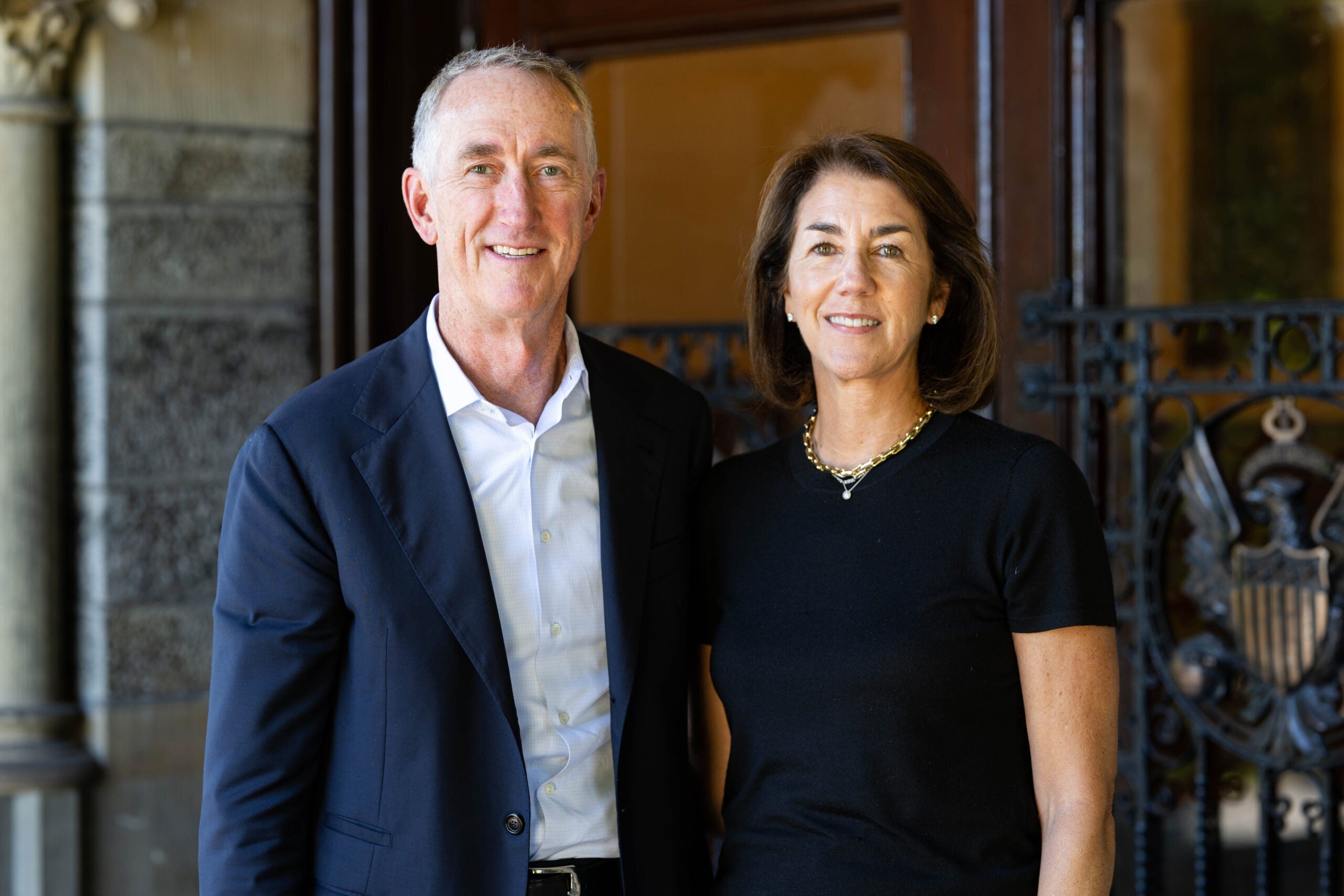 Daniel and Mara O’Day together at Georgetown University