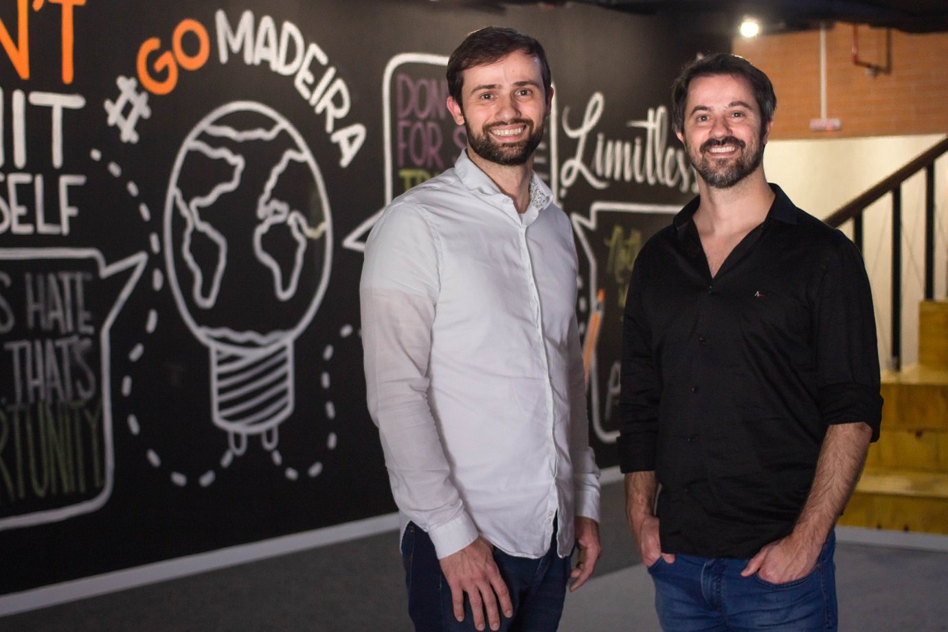 Marcelo Scandian, left, and Daniel Scandian, right, standing together at MadeiraMadeira