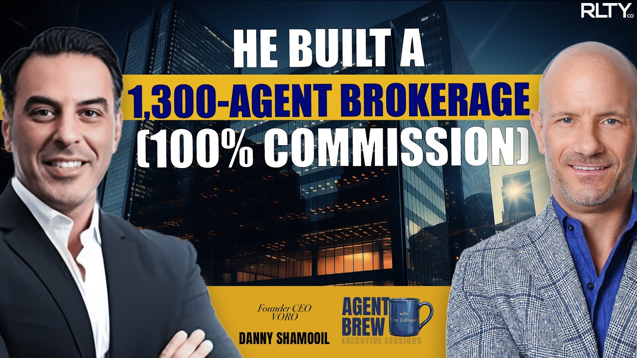Agent Brew episode artwork featuring Daniel Shamooil, left, and host Eric Zollinger, right