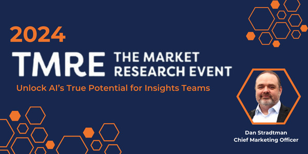 Promotional graphic for Daniel Stradtman's How AI Fixed Everything talk at TMRE 2024