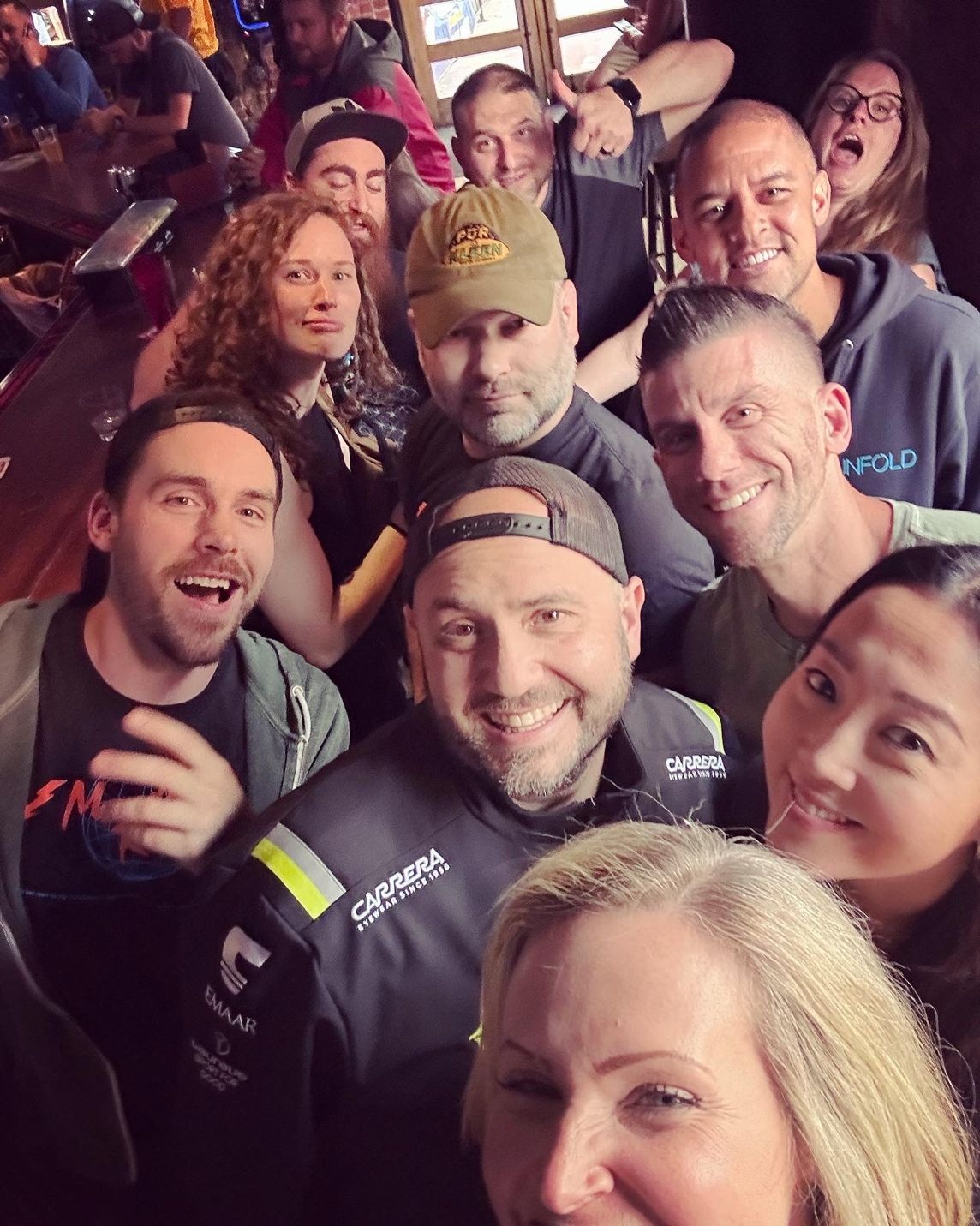 Group selfie shared by Daniel Weisinger following his Denver visit with Mondo Robot and Brick Rucker