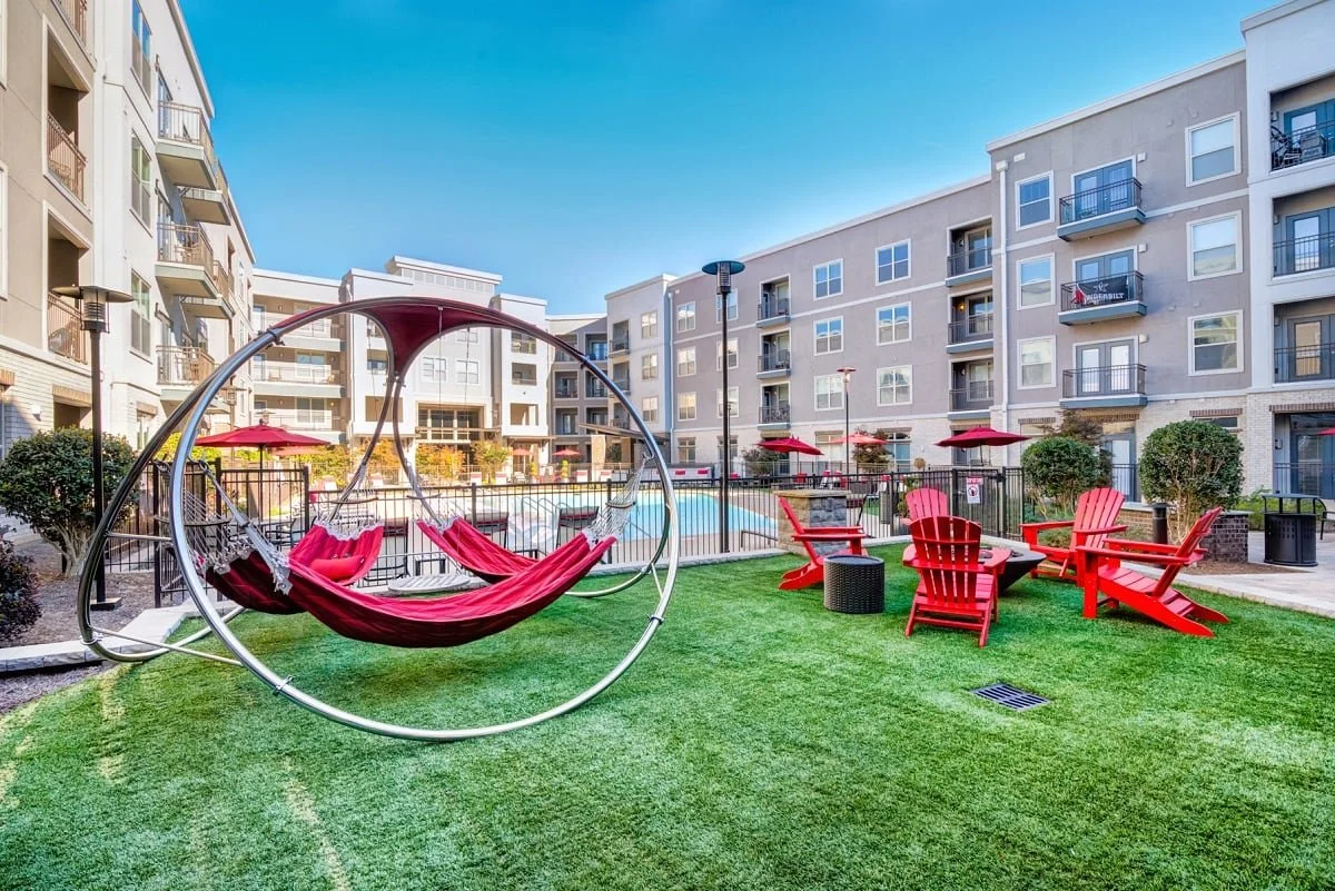 The Carillon apartment building in Nashville’s Germantown neighborhood