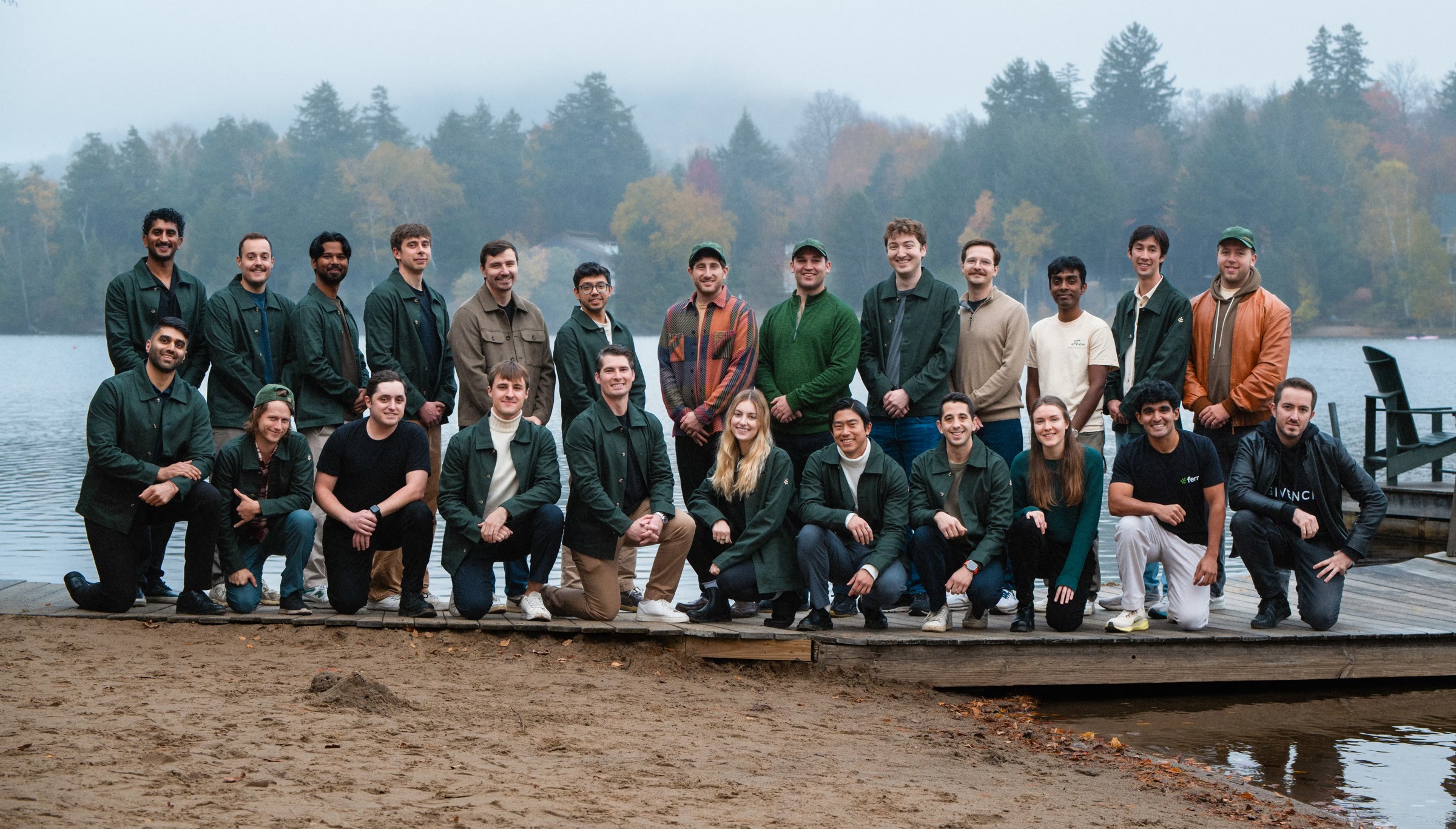 Members of the Fern team together at Lake Placid