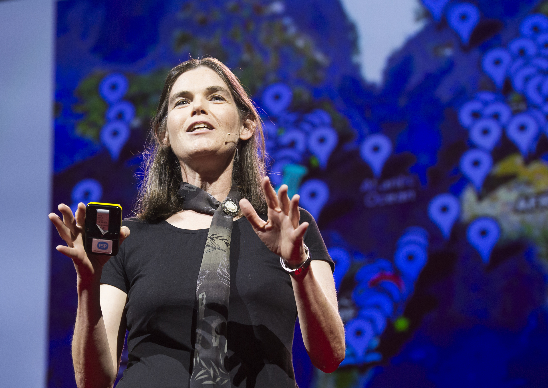 Daphne Koller speaking onstage at TEDGlobal 2012
