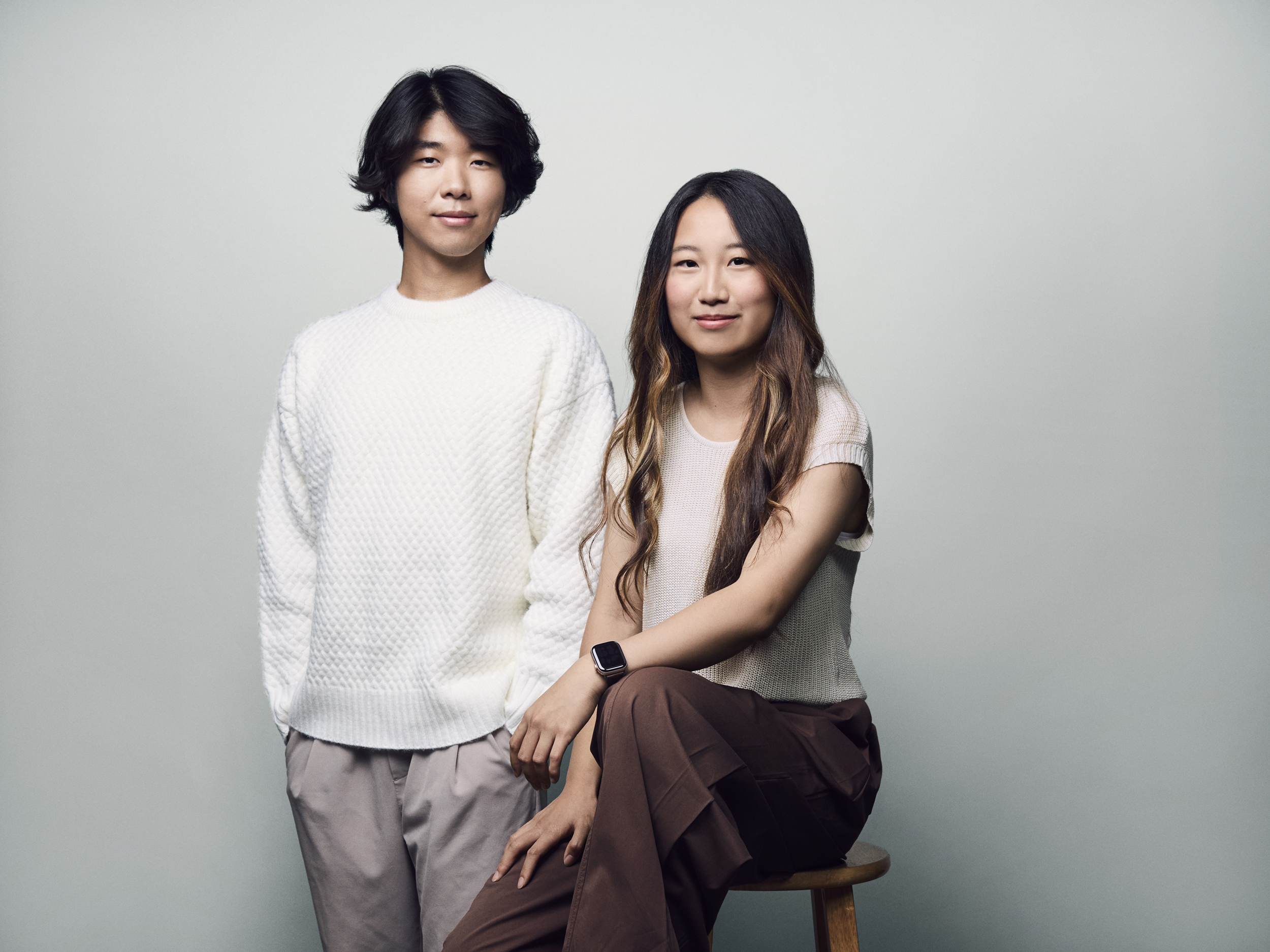 Datacurve co-founders Serena Ge and Charley Lee