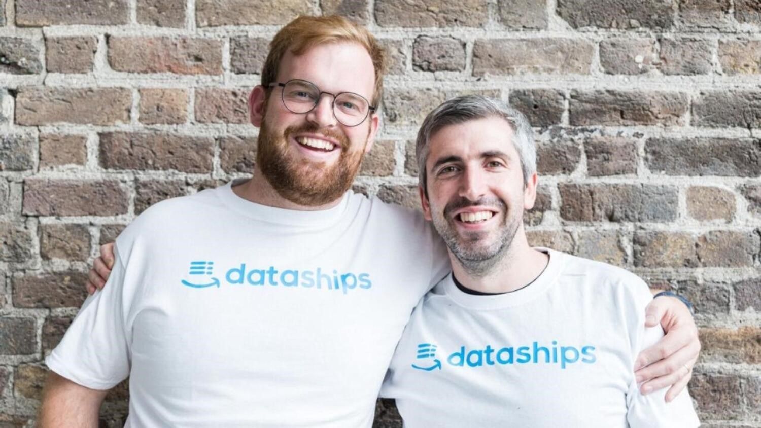 Dataships co-founders Michael Storan and Ryan McErlane standing together