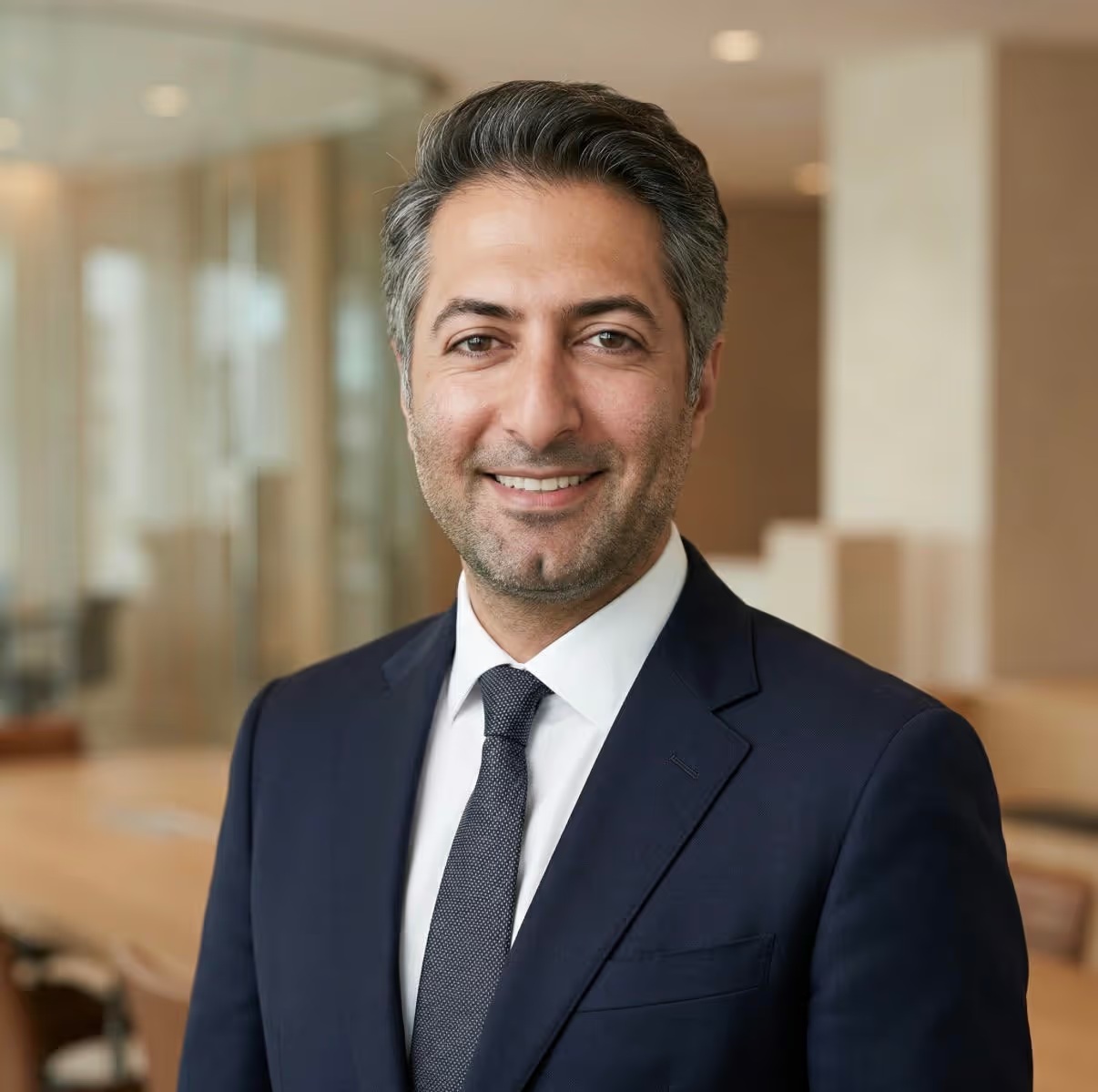 Official portrait of Datatrak CEO Alex Tabatabai