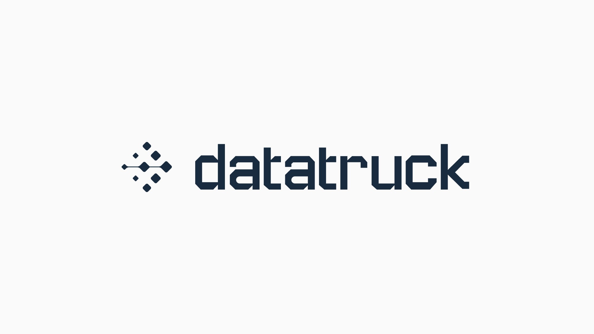Datatruck wordmark and logo