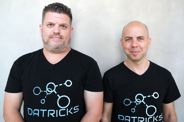 Datricks co-founders Haim Halpern and Roy Rozenblum together