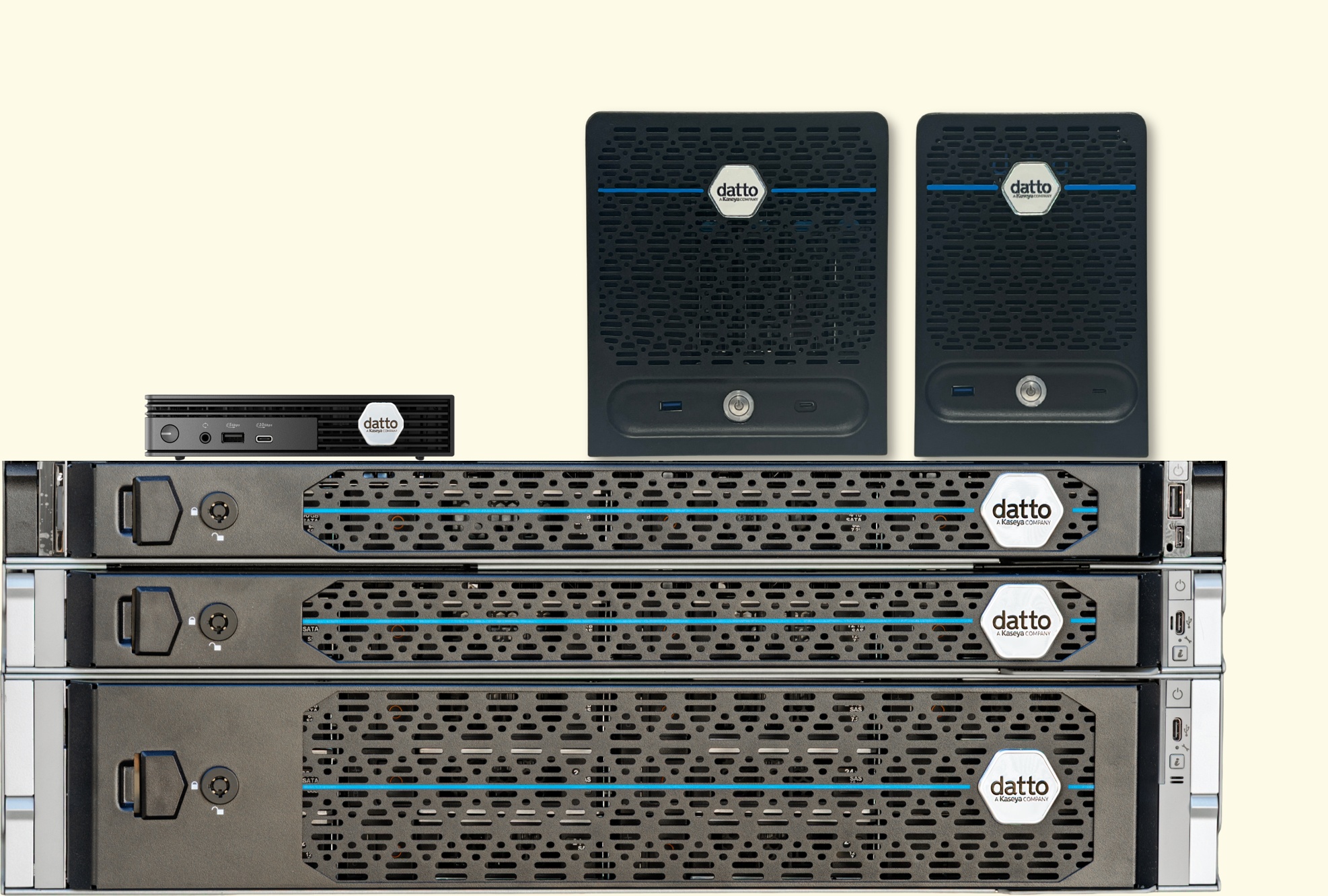 Datto SIRIS 6 desktop and rackmount backup appliances
