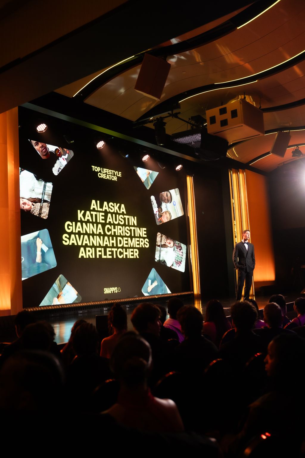 The 2026 Snappys stage listing Alaska among the Top Lifestyle Creator nominees