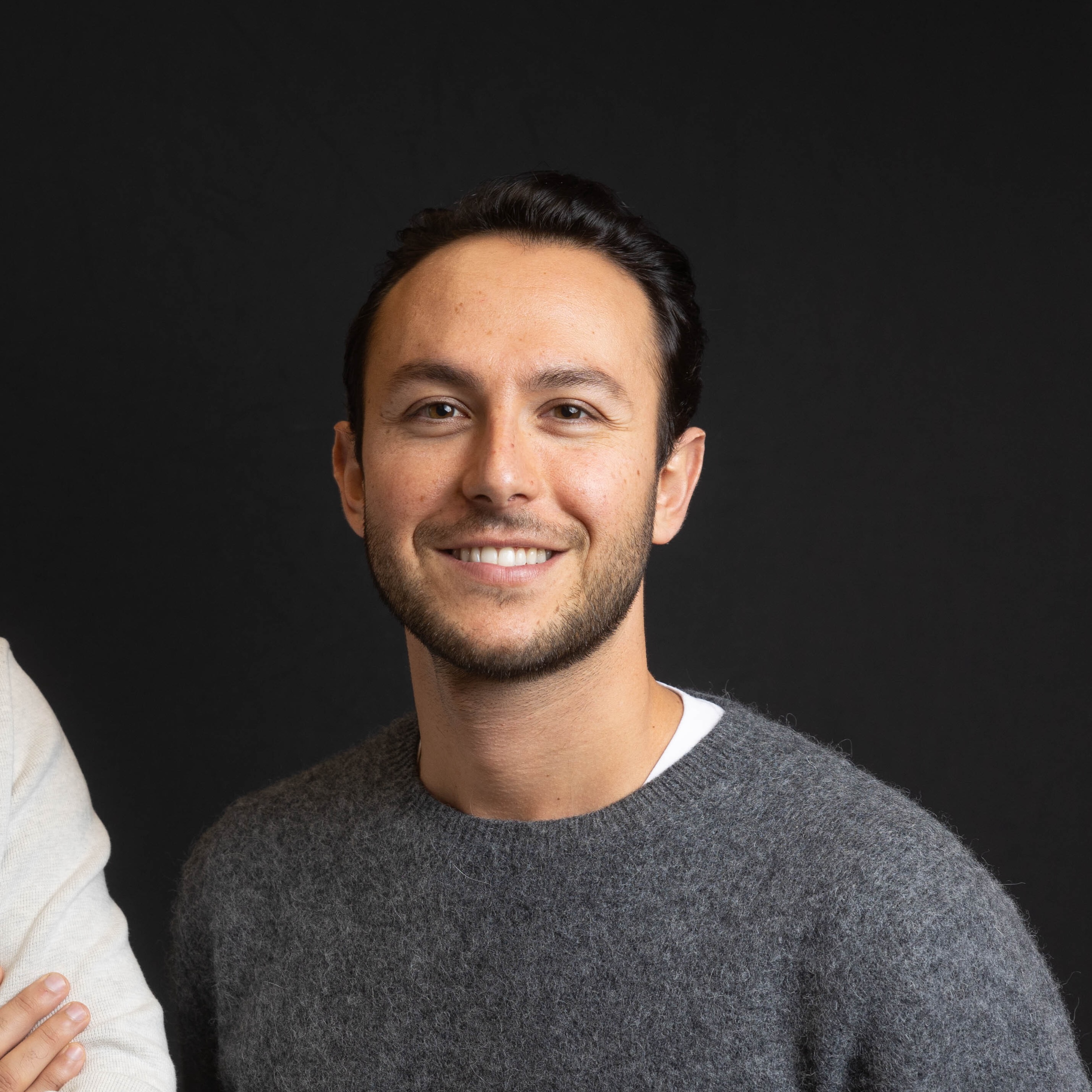David Dokes, co-founder and CEO of Polar Analytics, with co-founder Charbel Seif