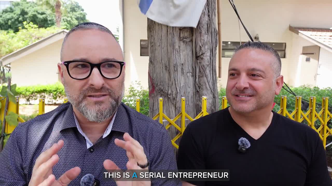 David Edri in conversation with technology commentator Hillel Fuld