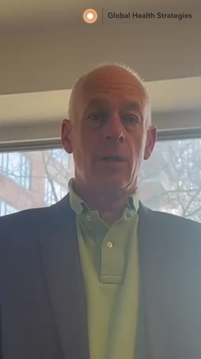 David Gold speaking in a Global Health Strategies video