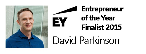 David Parkinson in Method’s EY Entrepreneur of the Year Finalist 2015 graphic