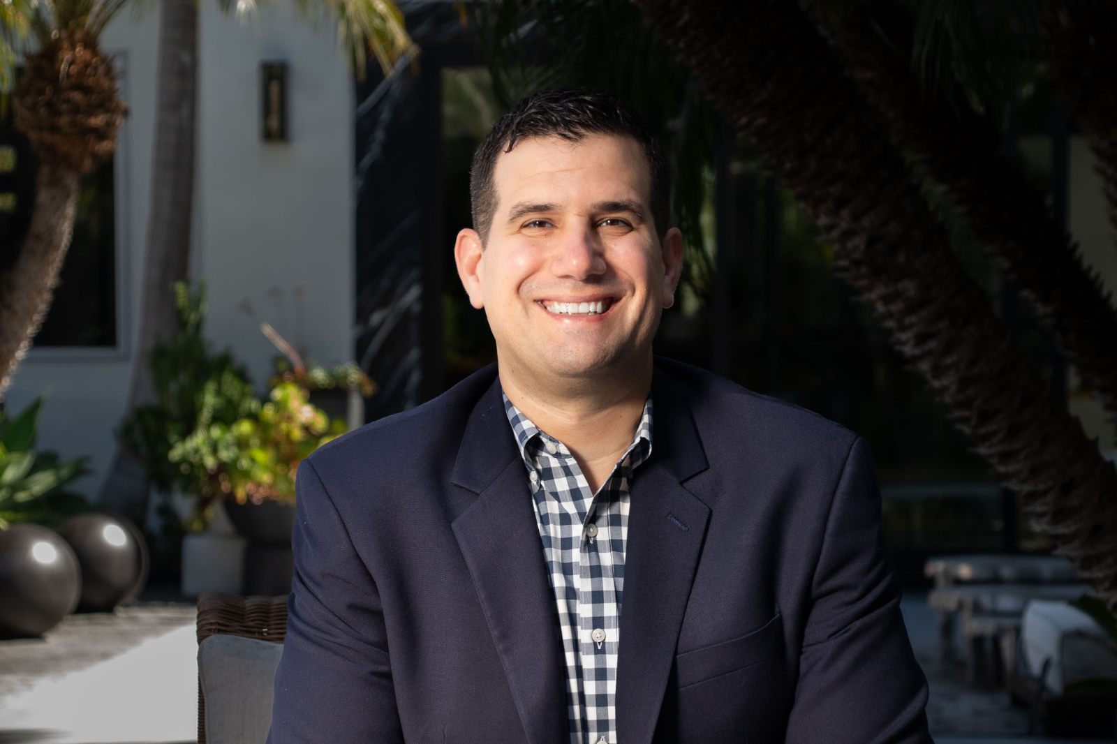 Portrait of David Weinfeld, Co-Founder and CEO of Screenverse