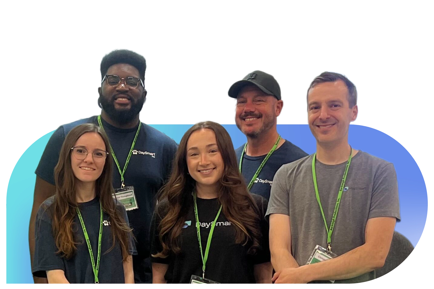 DaySmart colleagues pictured in the company’s recruiting image