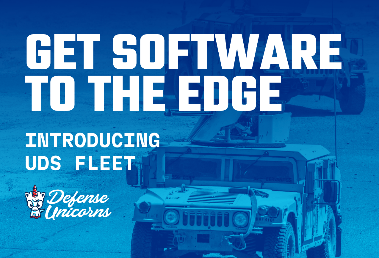 Official UDS Fleet launch artwork showing tactical vehicles