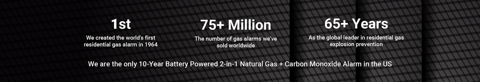 DeNova Detect by the numbers infographic strip