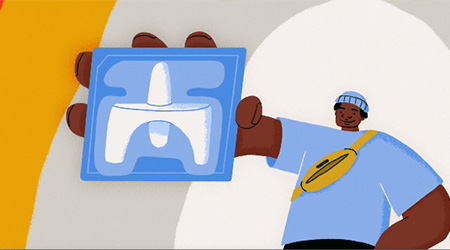 Illustration from the Friends for Life fentanyl and naloxone education campaign