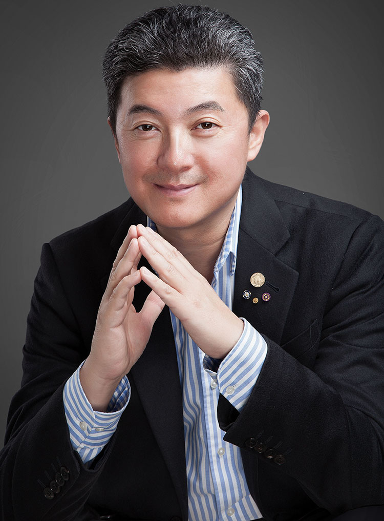 Historical portrait of DHVC co-founder Shoucheng Zhang