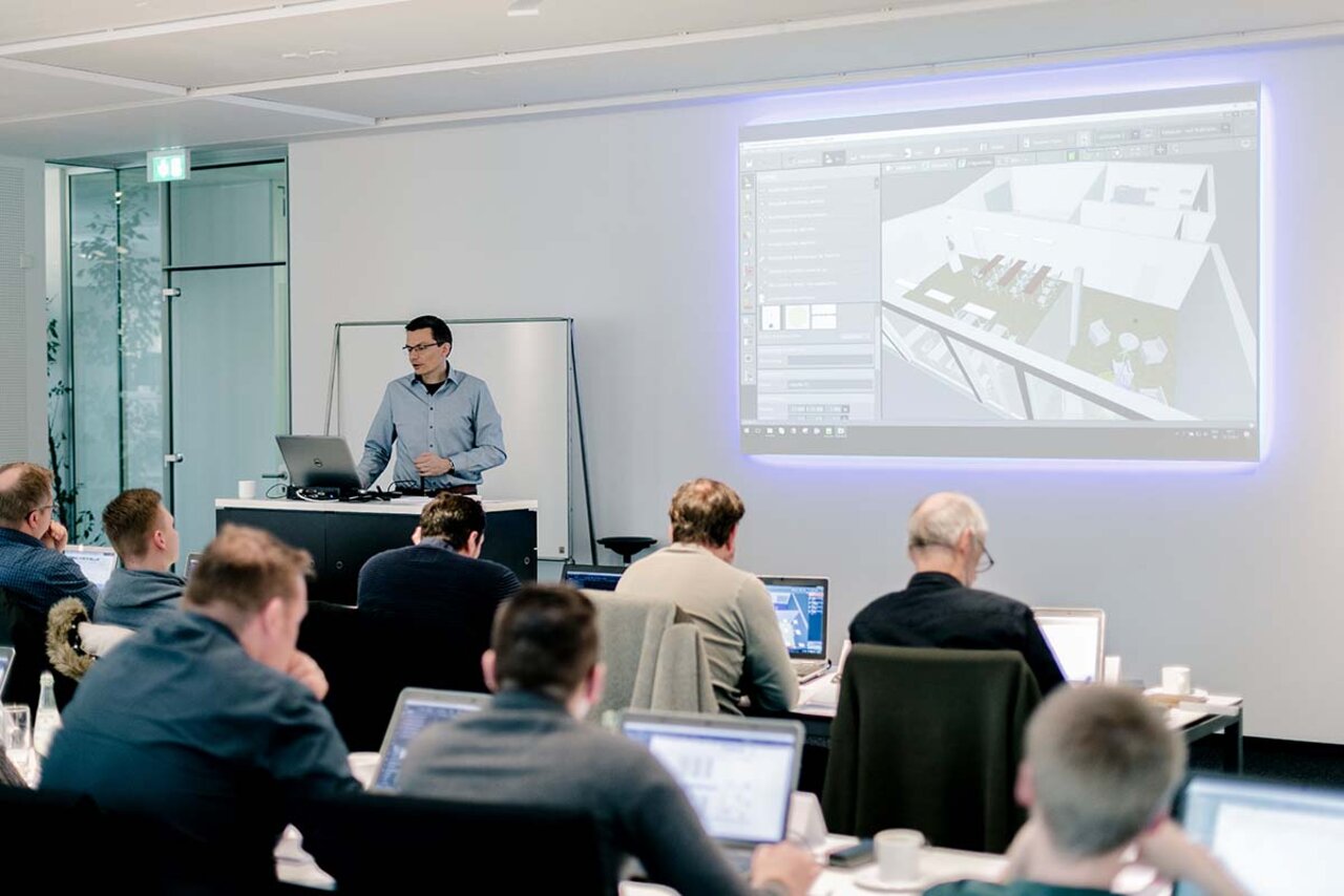 Participants learning together at a DIAL Academy training session