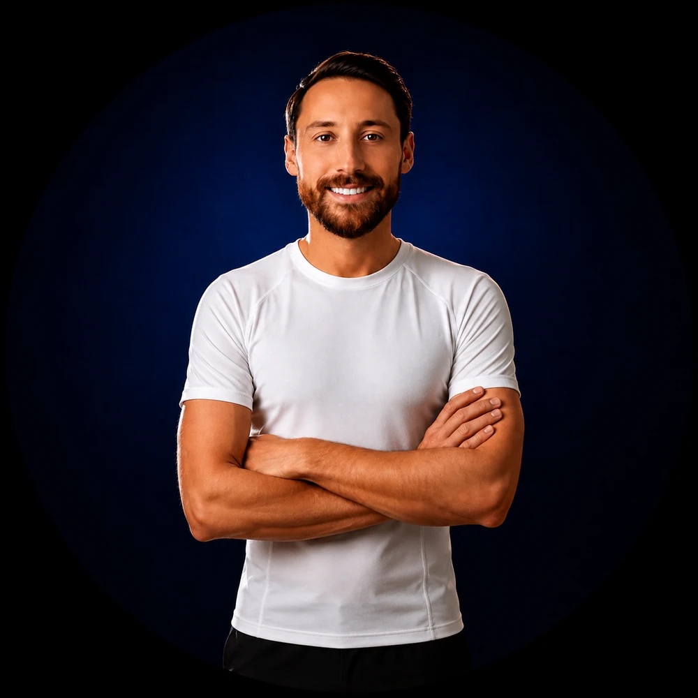 Michael Aaron Loftus, founder of Digital Marketing Company, in the portrait published on the agency’s website