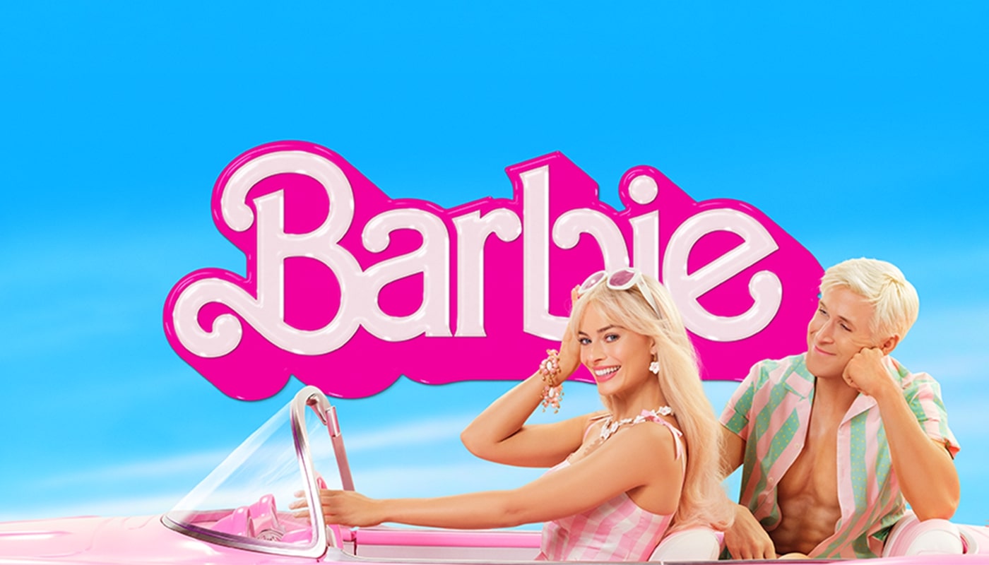 Pink Barbie campaign artwork from DMM’s portfolio