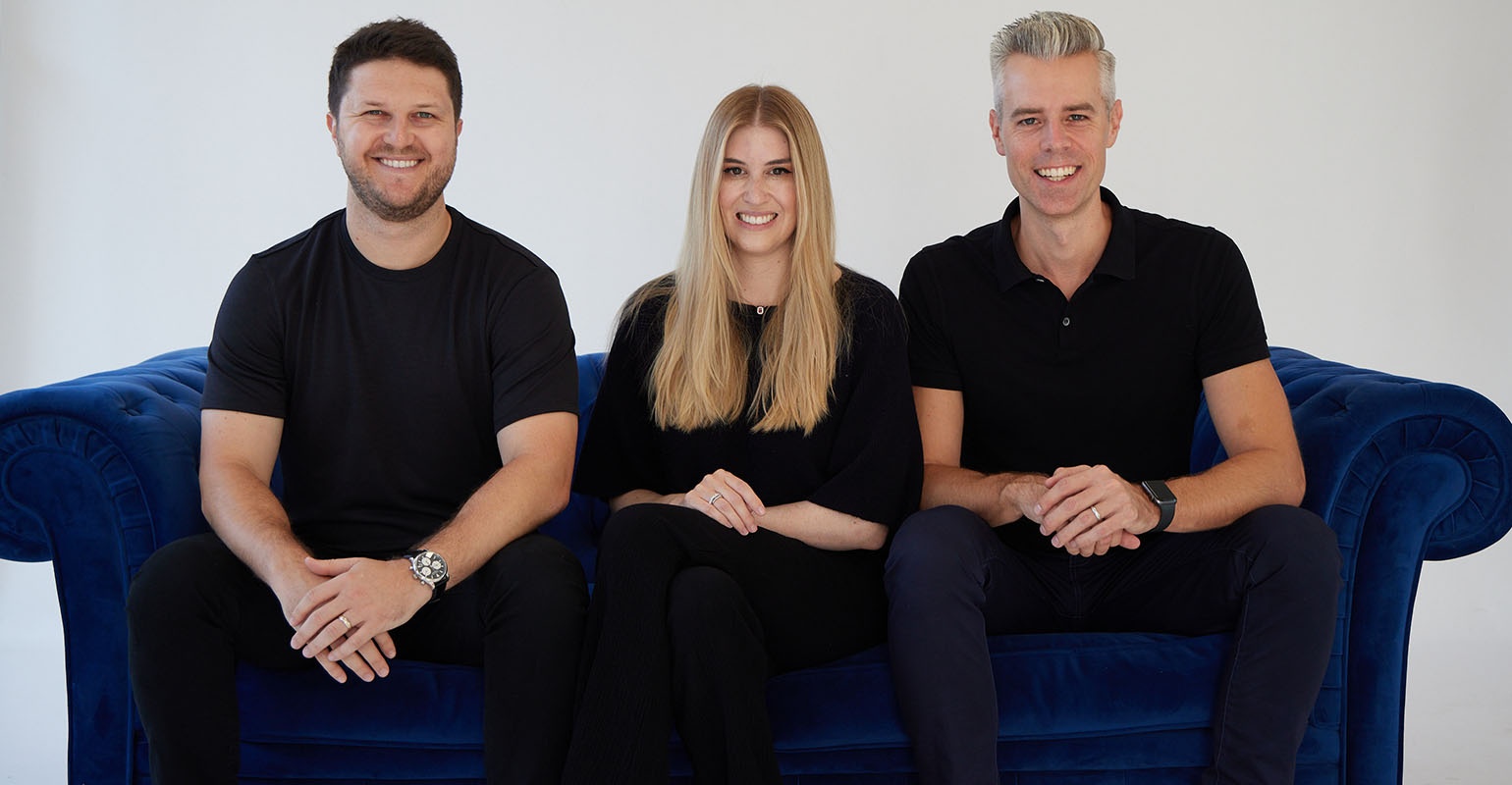 Dispatch co-founders Rafi Lurie, Madalyn Armijo and Rob Nance seated together
