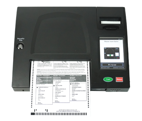 Liberty Vote ImageCast precinct ballot scanner
