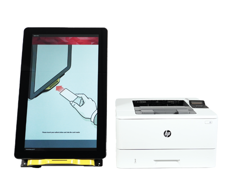 Liberty Vote ImageCast X ballot-marking device with screen and printer