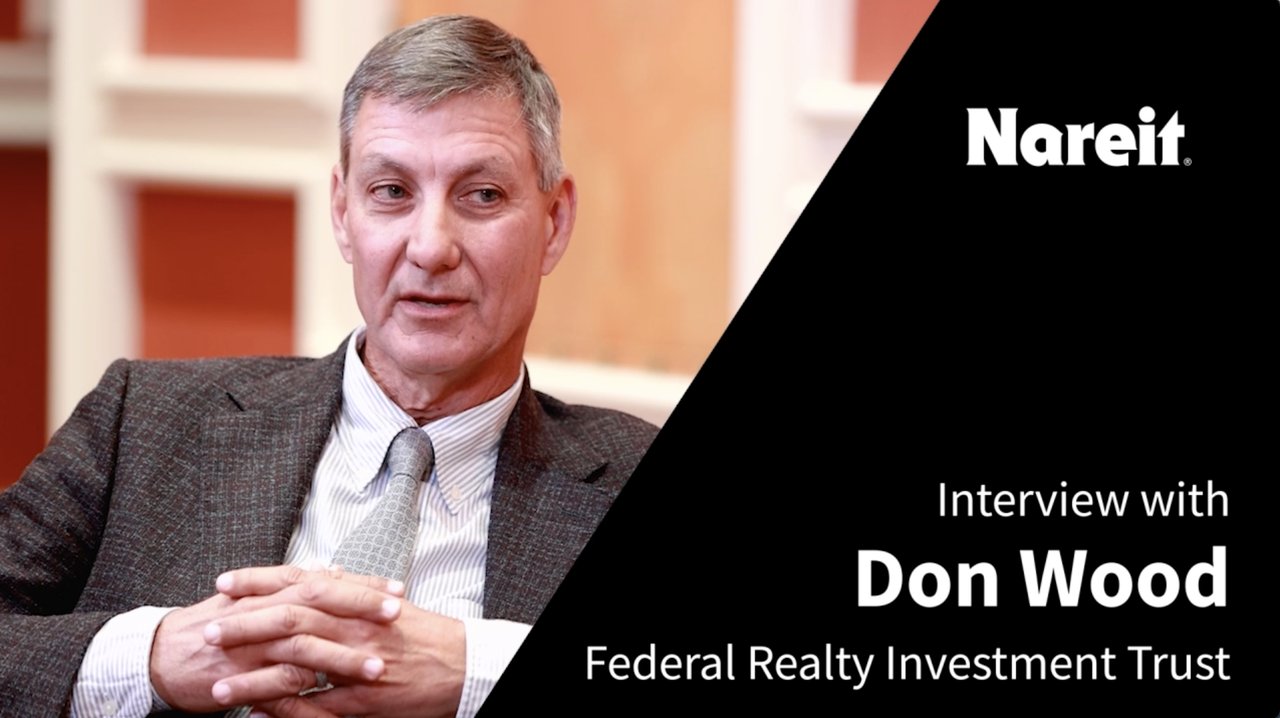 Don Wood speaking in a Nareit video interview