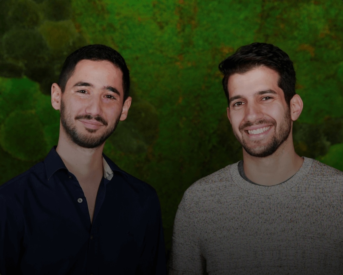 Axis Security co-founders Dor Knafo, left, and Gil Azrielant