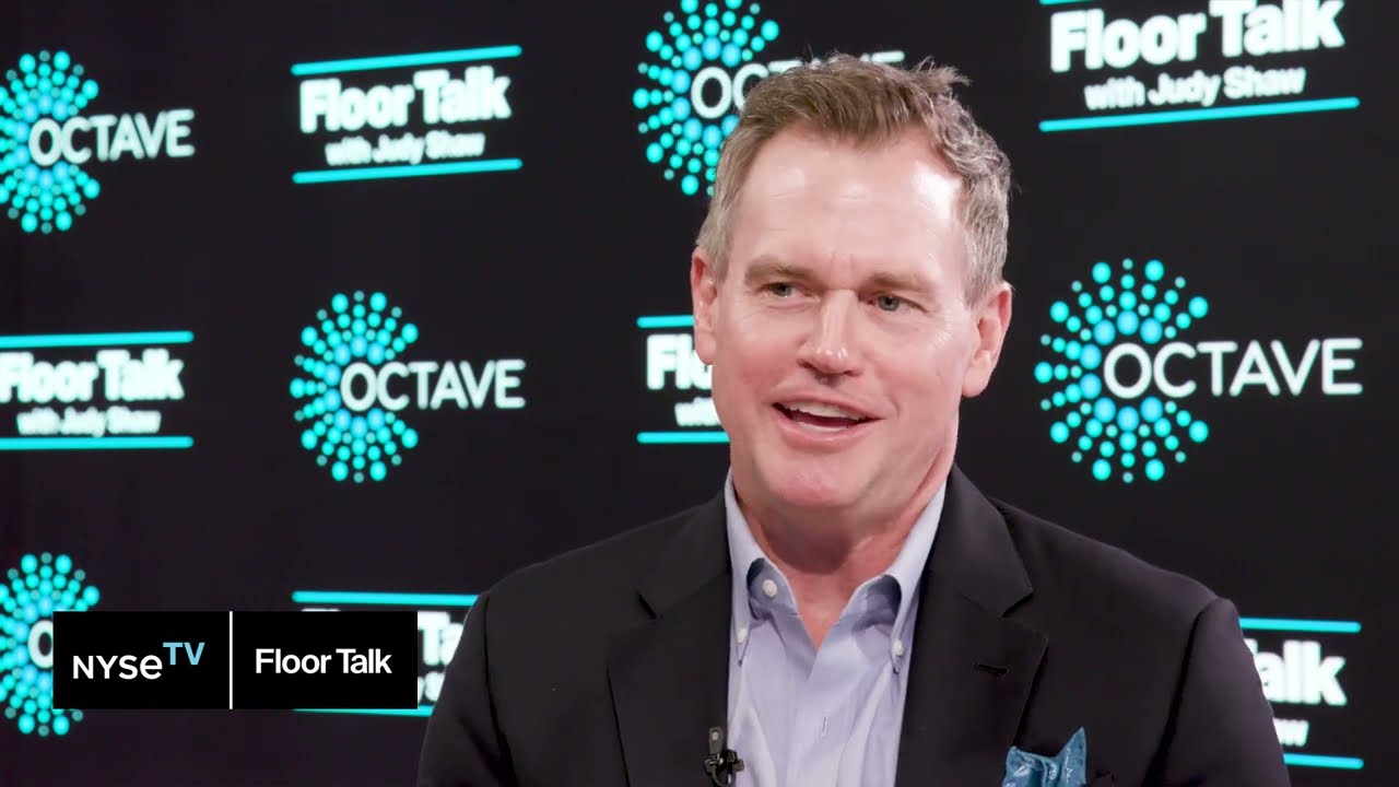 Doug Biehn speaking during a NYSE Floor Talk interview