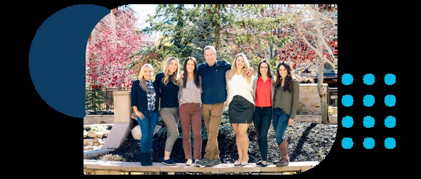 Duct Tape Marketing team gathered outdoors in a company photograph