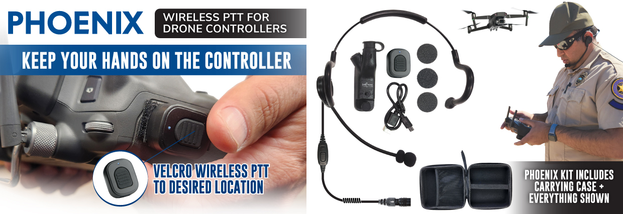 Earphone Connection Phoenix Drone Kit banner