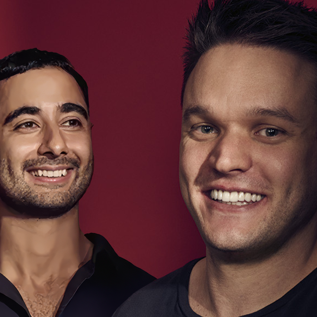 Bijan Tehrani and Ed Craven in a portrait published by Easygo