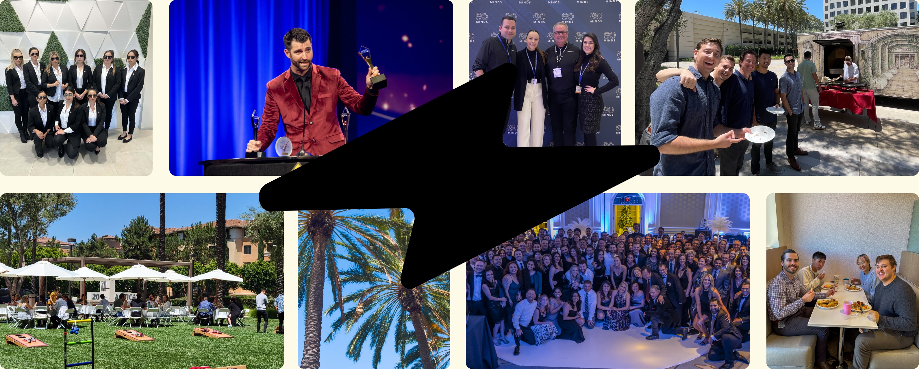 EBizCharge’s published montage of employees, team gatherings, and industry events