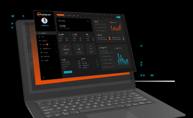 Eclypsium security dashboard displayed on a laptop