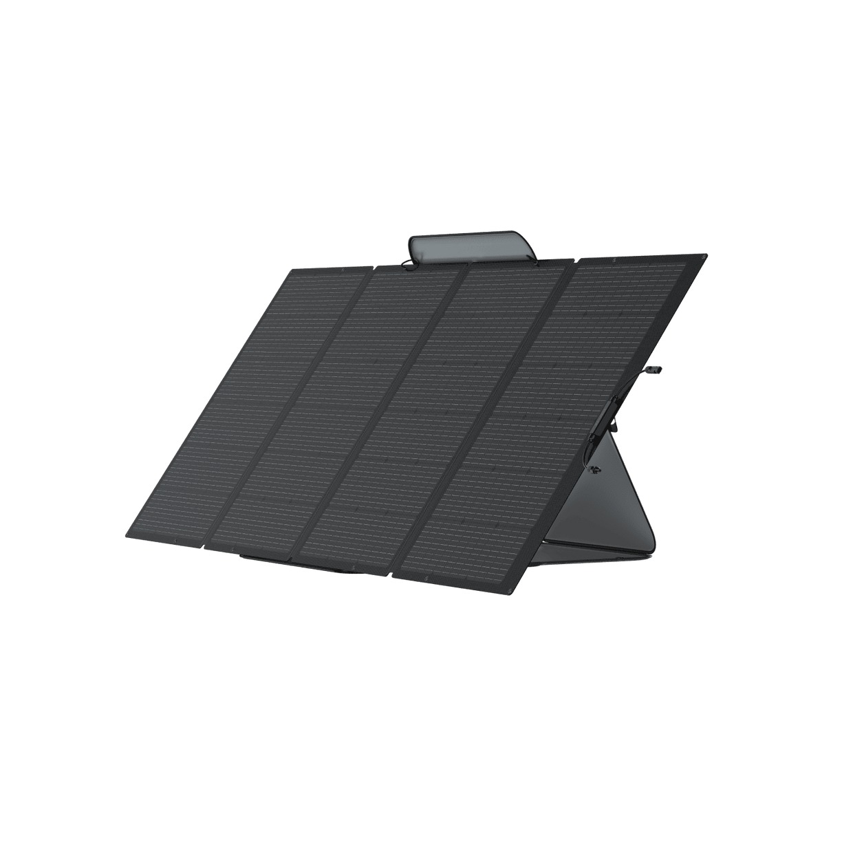 EcoFlow 400W portable solar panel unfolded