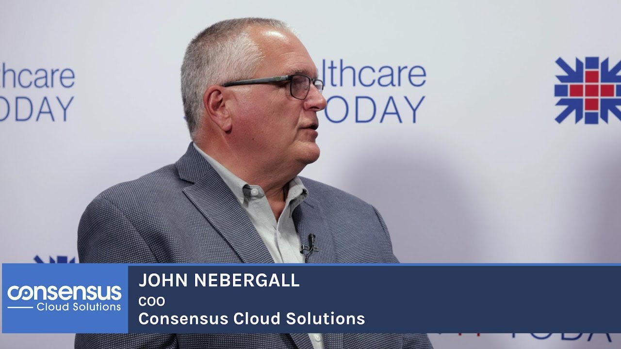 John Nebergall speaking during a Healthcare IT Today interview