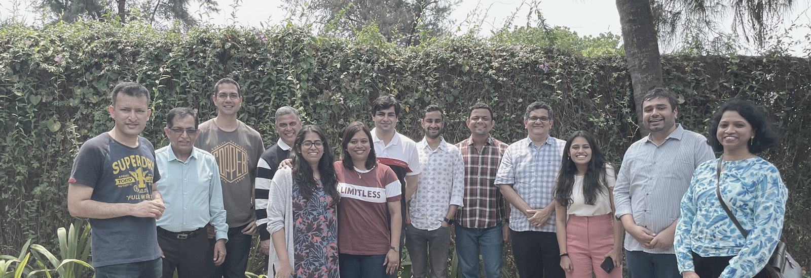 Group photograph accompanying Eight Roads’ 2022 India healthcare fund announcement